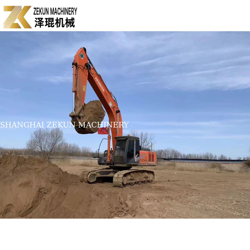 Goed gebruikte HITACHI ZX350-3 graafmachine met 35 ton bedrijfsgewicht ISUZU motor