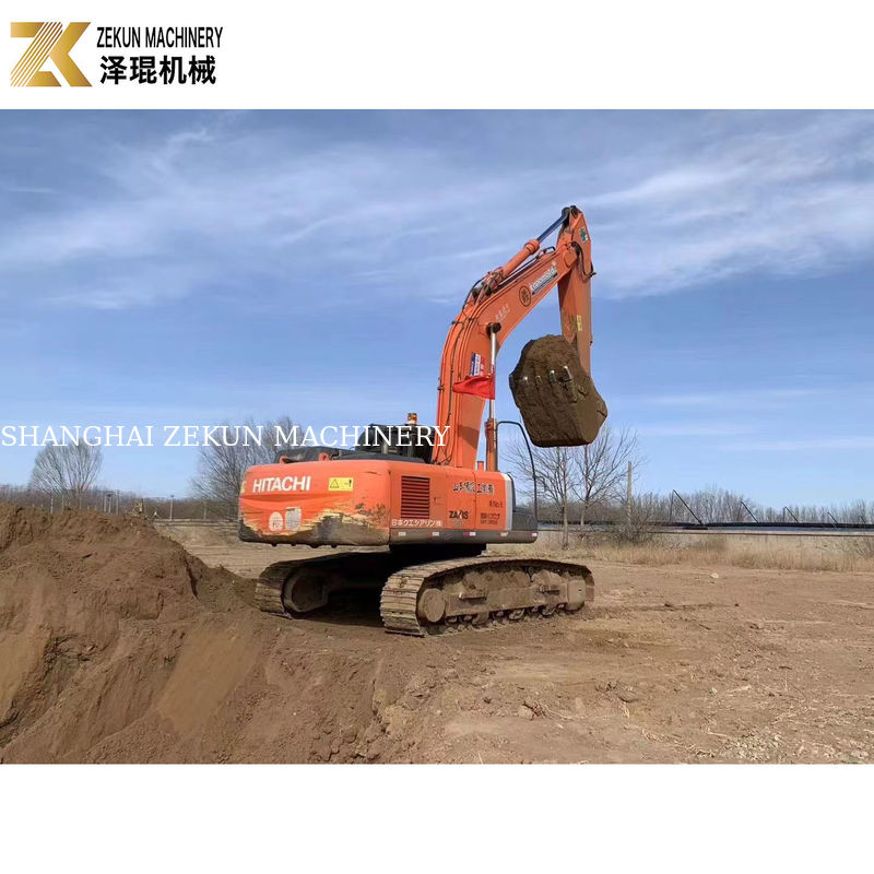 Goed gebruikte HITACHI ZX350-3 graafmachine met 35 ton bedrijfsgewicht ISUZU motor