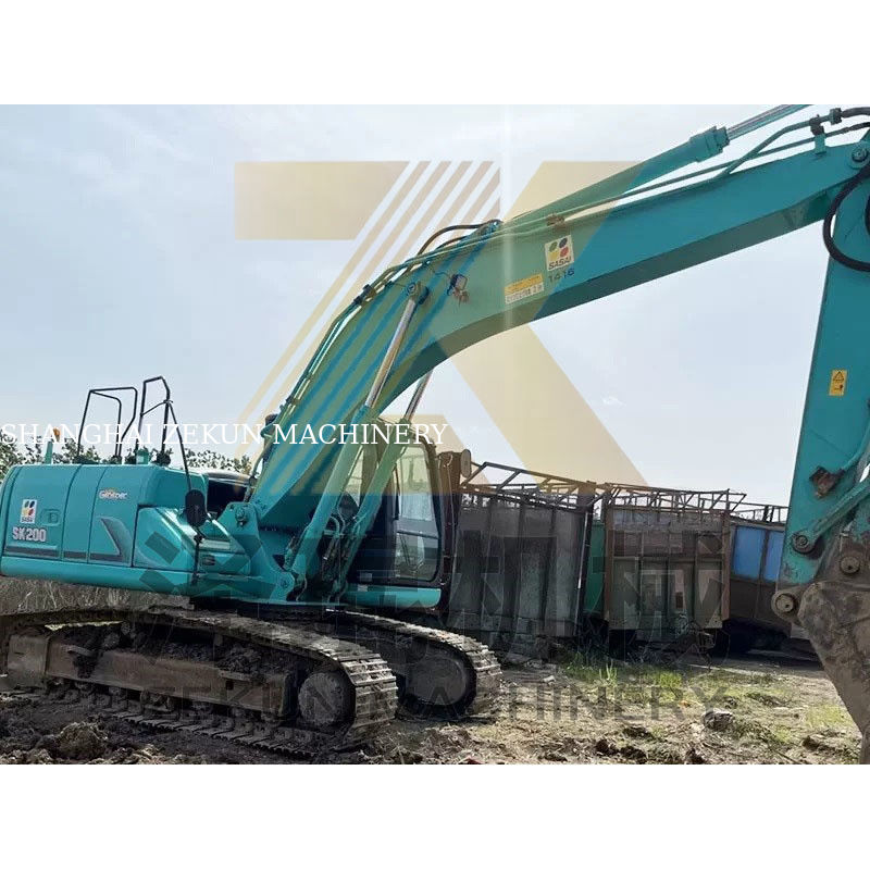 Gebruikte 20 TON Kobelco SK200-8 graafmachine met lage werktijden uit Japan