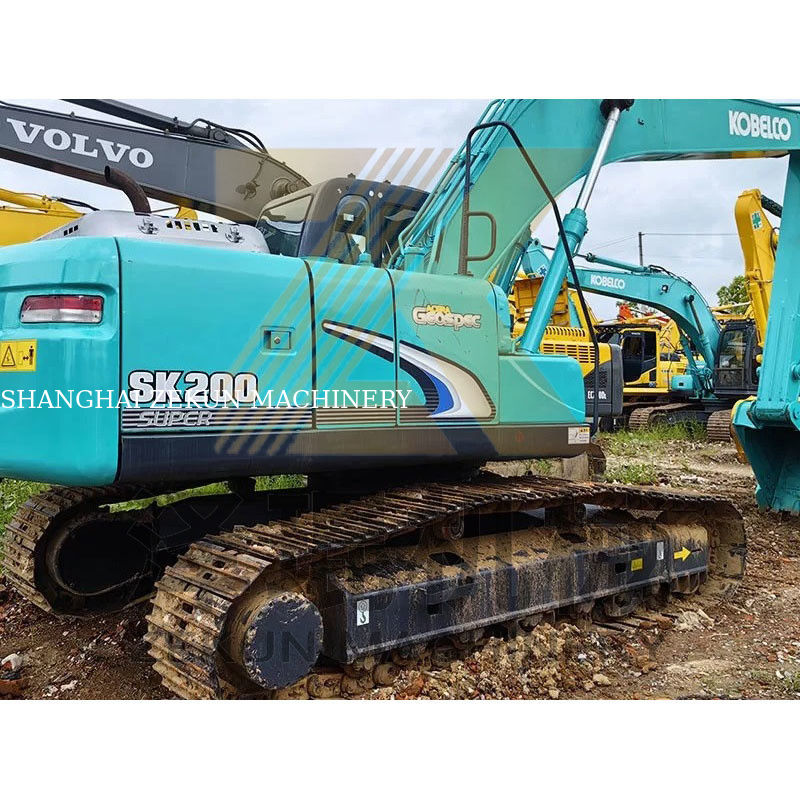 20 ton Kobelco SK200-8 graafmachine gebruikt in Japan met een bedrijfsgewicht van 20000 KG