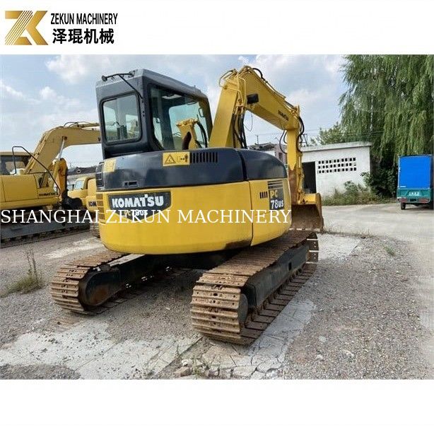 37 kW Jaar 2016 Japanse gebruikte graafmachine 7ton Komatsu PC78 Graafmachine PC78US-6