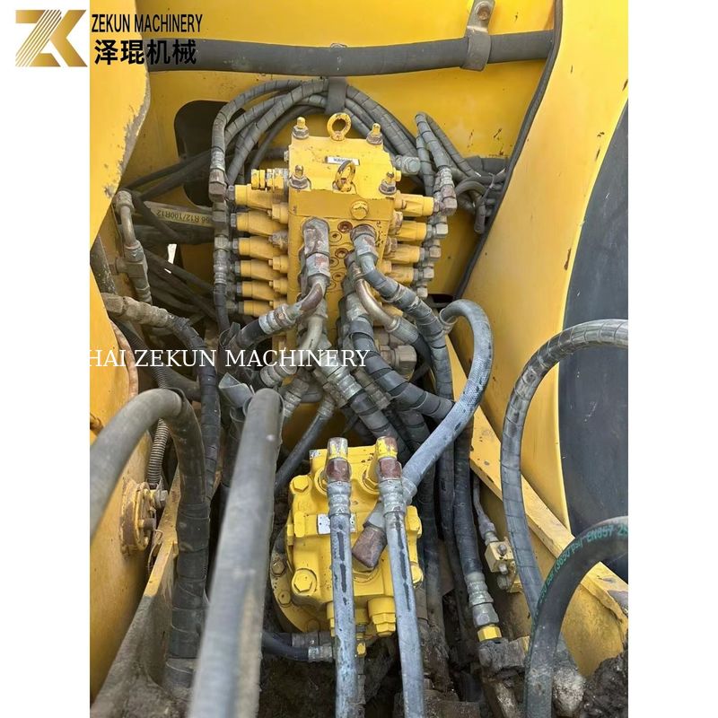 Gebruikte Japan Komatsu PC60-7 6ton bewegende type kruipergraver