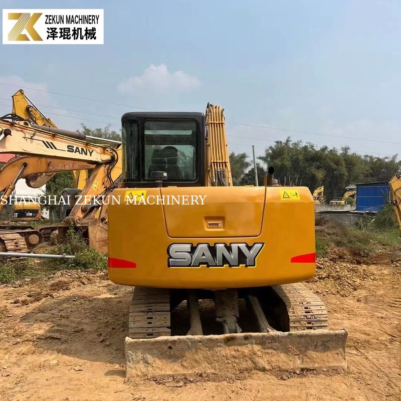 Sany 75C graafmachine SY75C-8 SY75C PRO 43kw motor perfect voor bouwprojecten