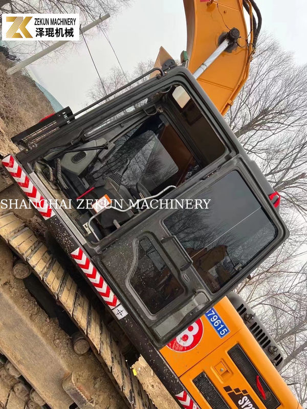 Gebruikte Sany SY215C Pro Excavator Midsize Crawler met 1.2M3 Bucket