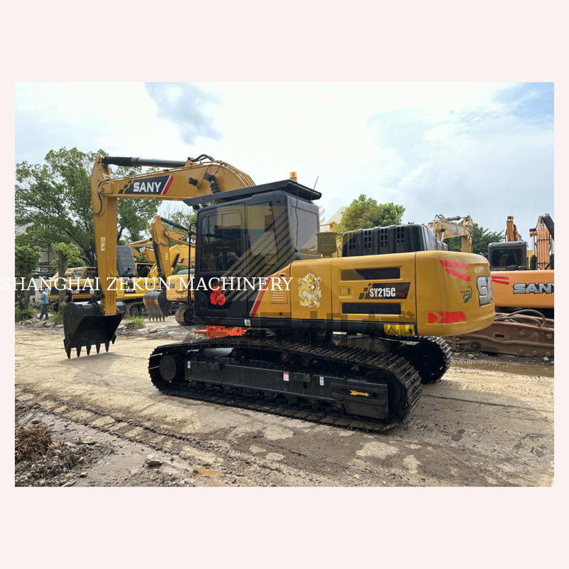 2023 Sany SY215C Pro Crawler Excavator 21 Tons Zware Excavator met andere hydraulische pomp