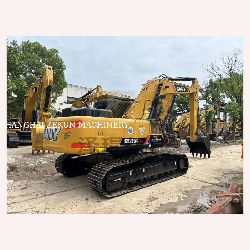 2023 Sany SY215C Pro Crawler Excavator 21 Tons Zware Excavator met andere hydraulische pomp