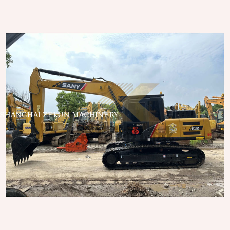 2023 Sany SY215C Pro Crawler Excavator 21 Tons Zware Excavator met andere hydraulische pomp