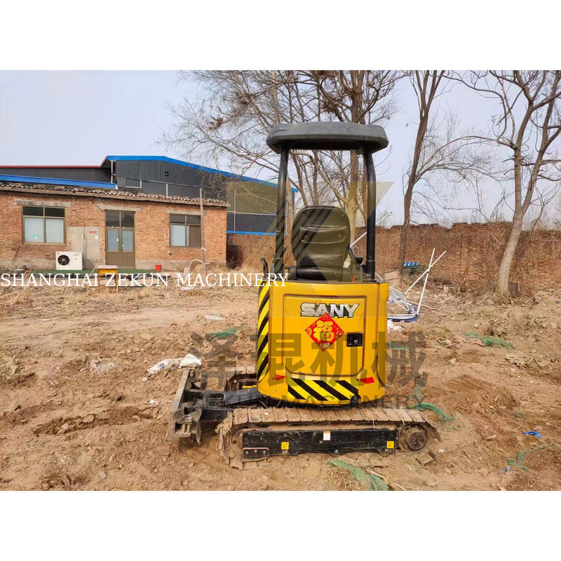 SY18U 1,8 ton mini graafmachine perfect voor kleine ruimtes en beperkte budgetten