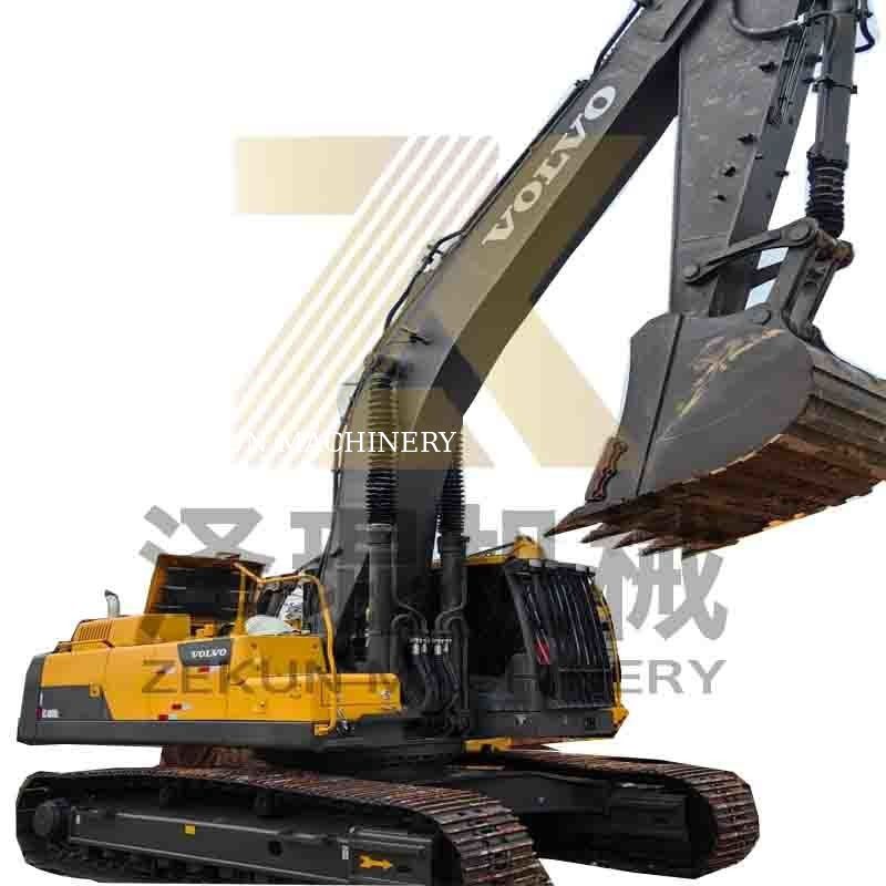 Gebruikte Volvo Ec480DL graafmachine met een emmercapaciteit van 1,77-3,8m3 en in goede staat
