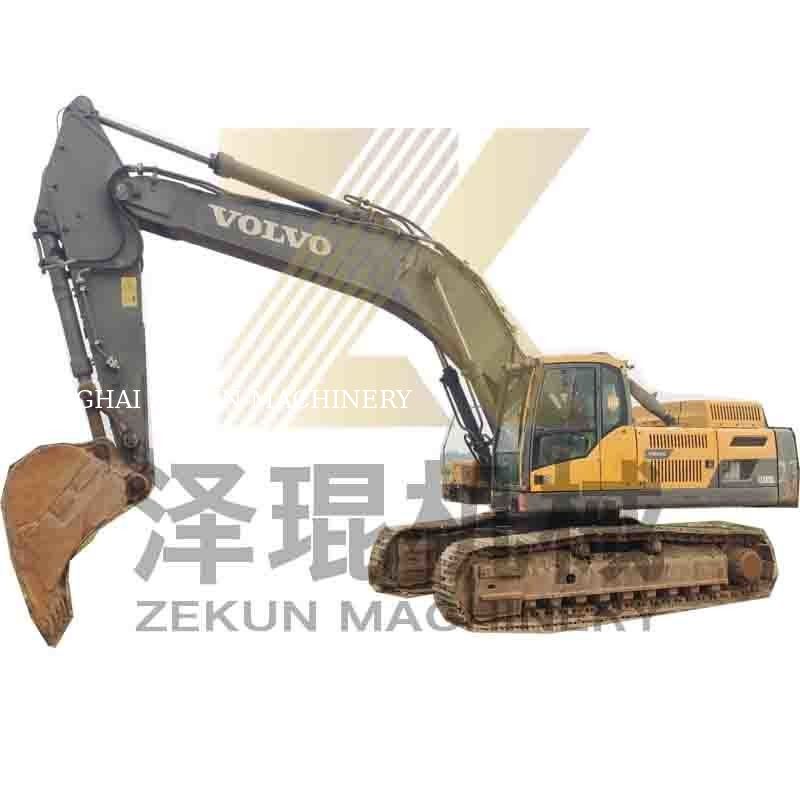Gebruikte Volvo EC480DL 48T graafmachine 1.77-3.8m3 emmer Korea Import