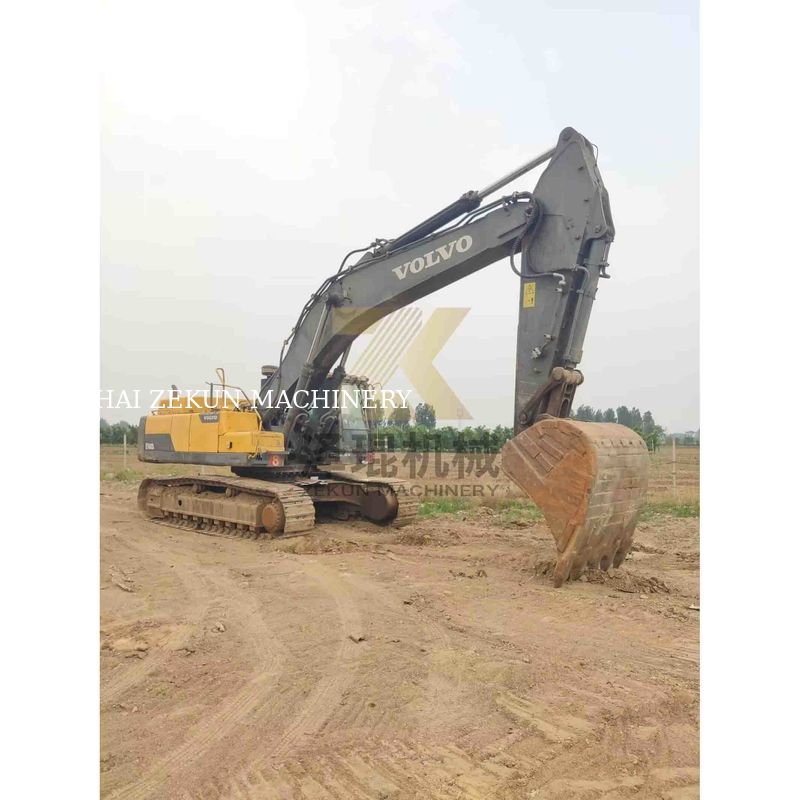 Gebruikte Volvo EC480DL 48T graafmachine 1.77-3.8m3 emmer Korea Import