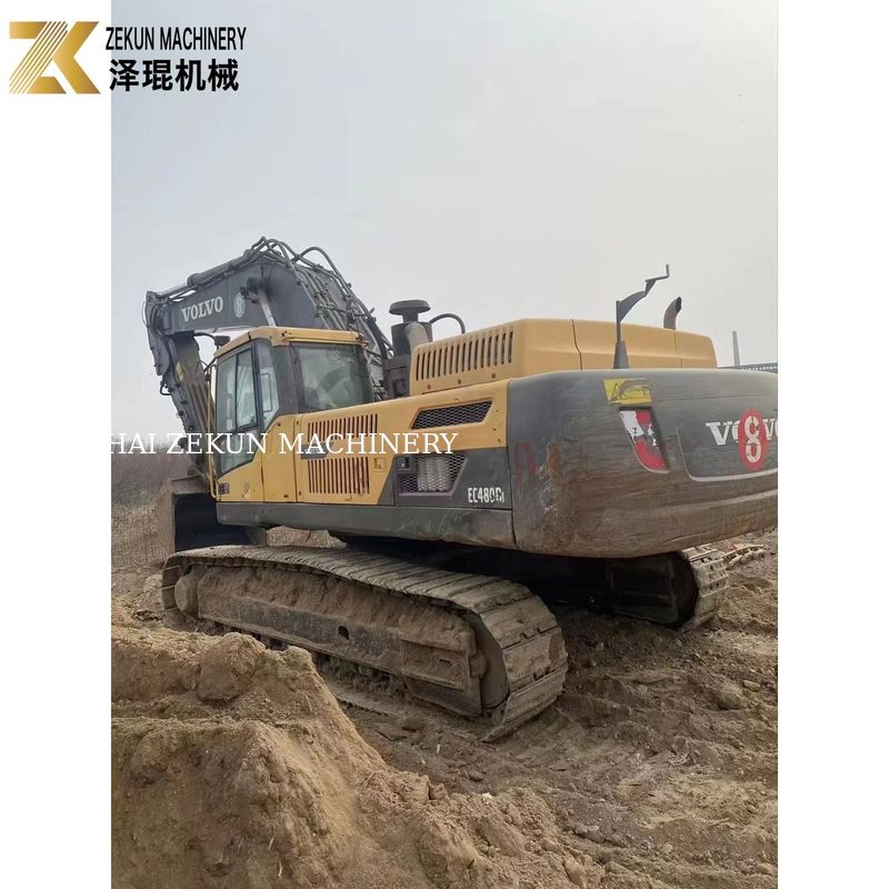 48 ton Volvo EC480DL Gebruikte graafmachine met 265 kW vermogen en 4001-6000 werkuren
