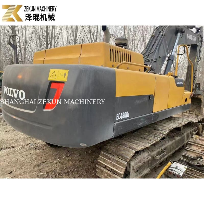 Oorspronkelijke kleurmijnbouwapparatuur 48 ton Gebruikte Volvo EC480 Crawler Excavator EC480D
