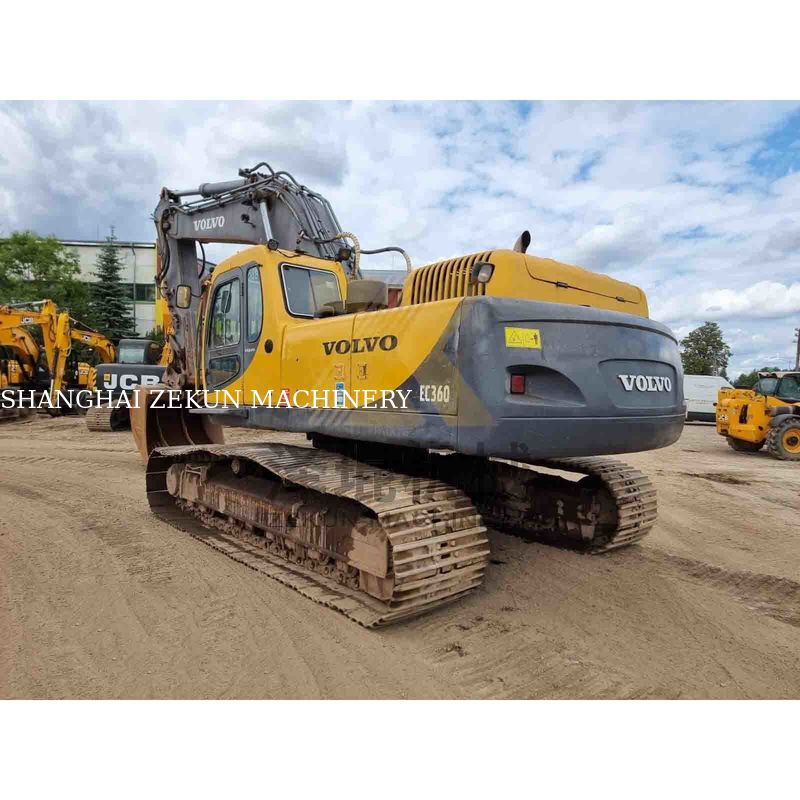 Gebruikte Volvo EC360 graafmachine. 36.9T. 1.35-3.0m3 emmer. Goede staat.