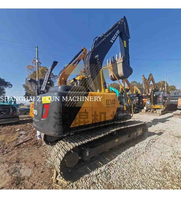 Volvo EC140DL graafmachine goed onderhouden D3.8E motor 14 ton bedrijfsgewicht