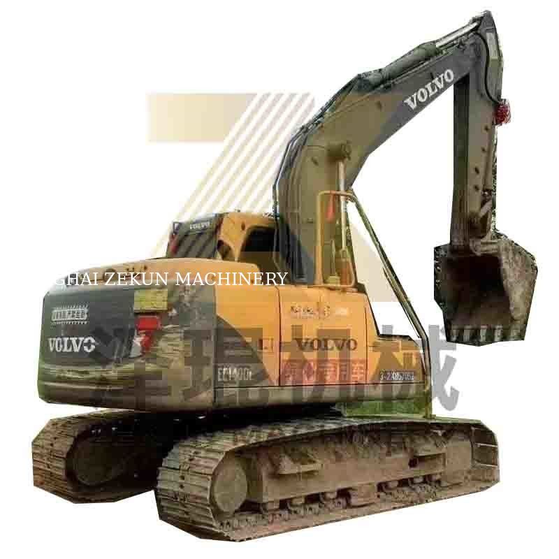 Volvo EC140DL 14-ton gebruikte graafmachine met weinig werktijden en duurzame hydraulische cilinder