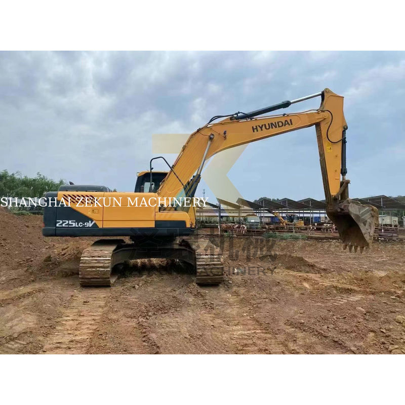 Gebruikte HYUNDAI 225LC-9S graafmachine 112KW Power Original Stock in Korea