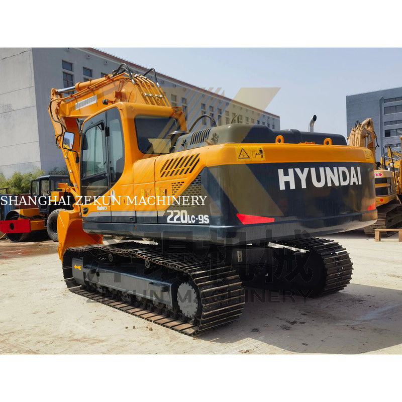 2019 Gebruikte originele Korea Hyundai 220 220-9 Digger met 22 ton bedrijfsgewicht