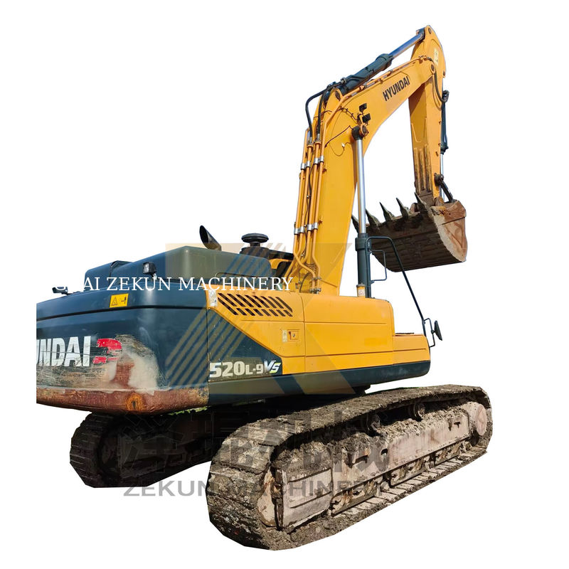 Gebruikte Hyundai 520-9VS 52Ton graafmachine met Cummins motor en originele pomp