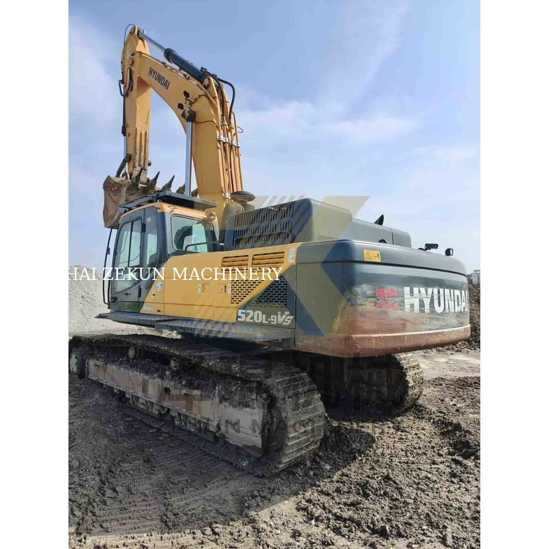 Gebruikte Hyundai 520-9VS 52Ton graafmachine met Cummins motor en originele pomp