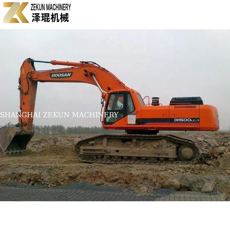 Gebruikte 2018 Doosan 500 graafmachine DH500 DH500LC-7 46 ton bedrijfsgewicht voor zware graafwerkzaamheden