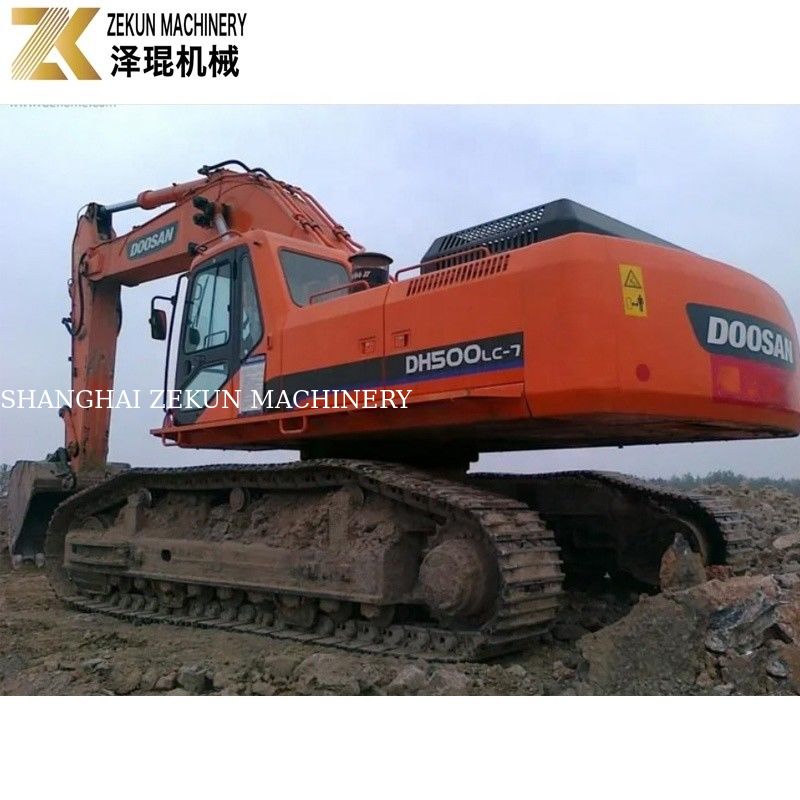 Gebruikte 2018 Doosan 500 graafmachine DH500 DH500LC-7 46 ton bedrijfsgewicht voor zware graafwerkzaamheden