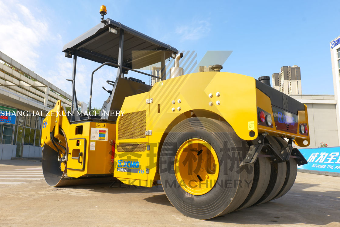 8 ton XCMG XD83VT Double Drum Roller EU Stage II apparatuur te koop