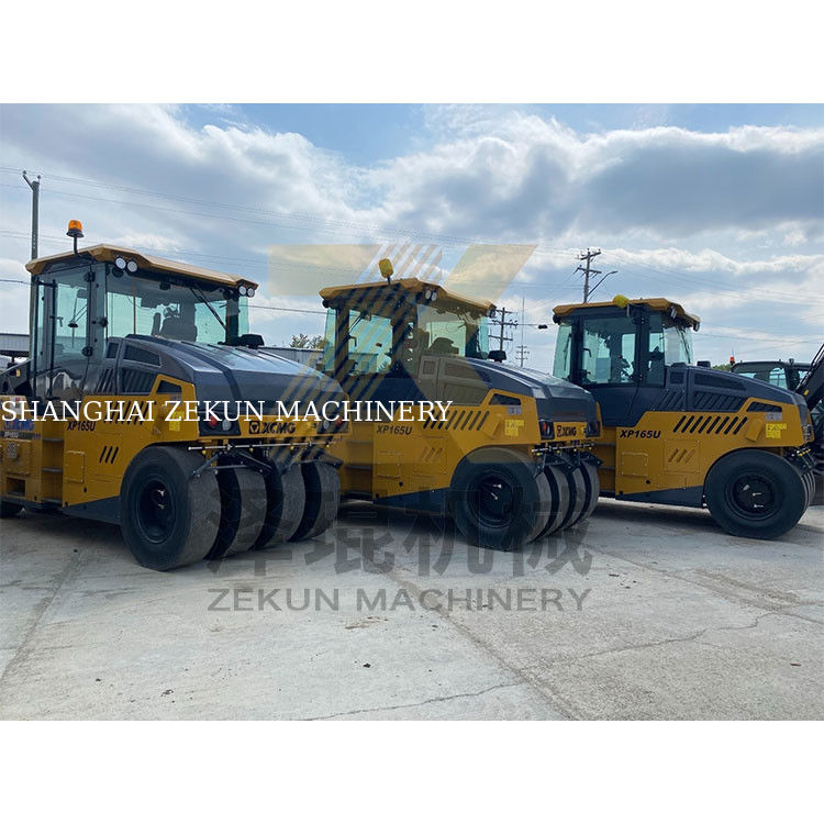 16ton XCMG XP165S bandenrol EU fase III wegbouwapparatuur