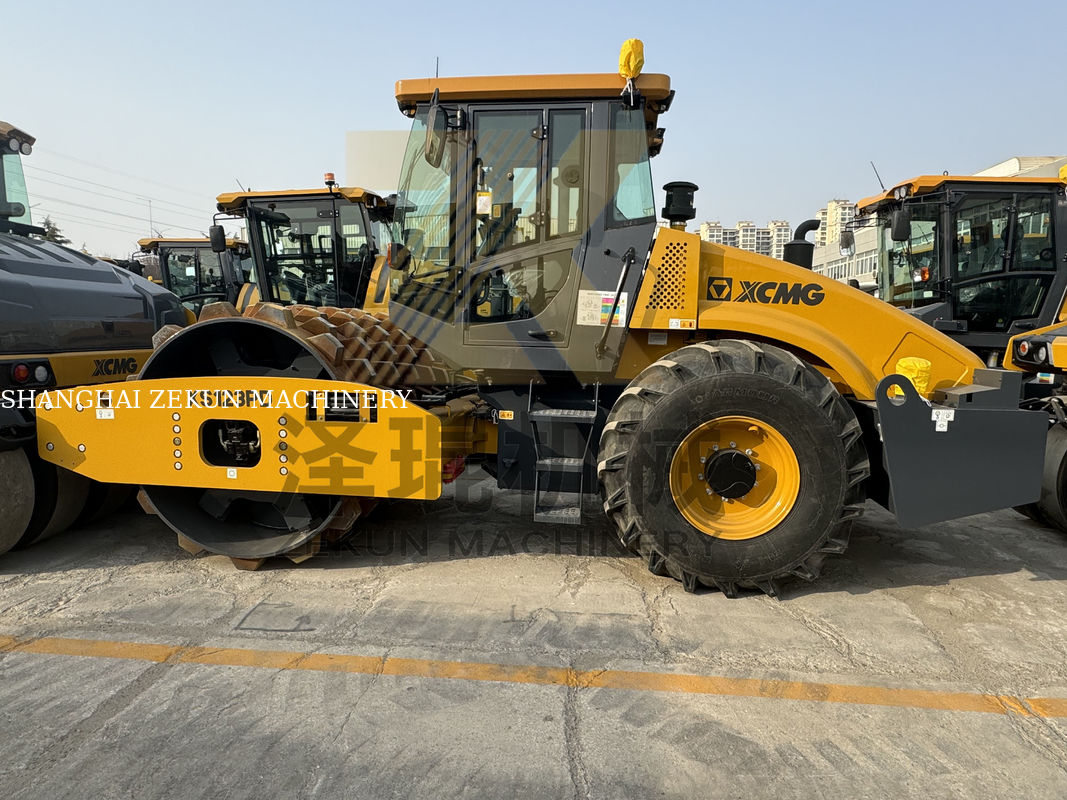12 ton XCMG XS123 zware trillingsrol China Stage III wegbouwapparatuur