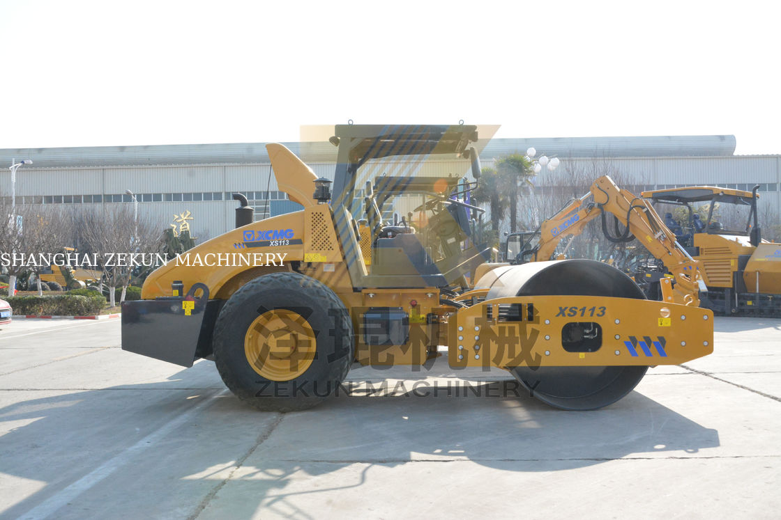 11ton XCMG XS113 Volle hydraulische rol China Stage II apparatuur