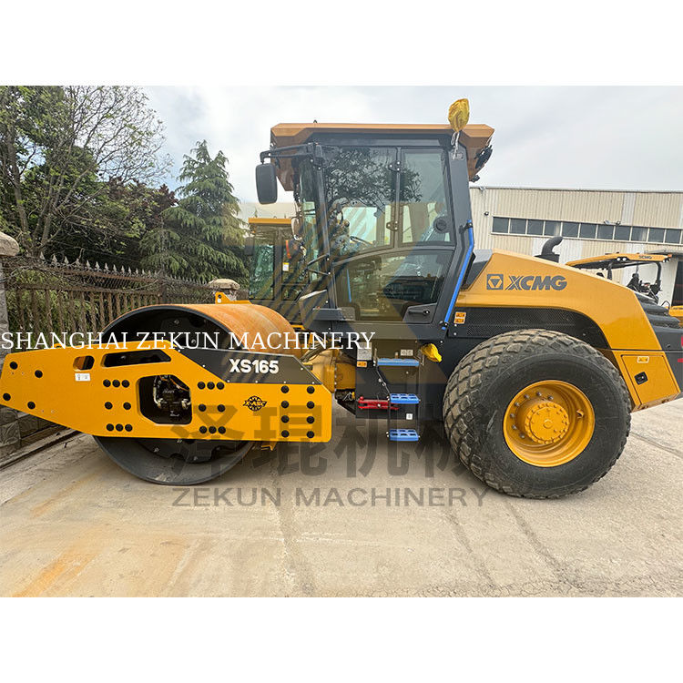16ton XCMG XS165 volhydraulische enkeltrommelrol EU fase V