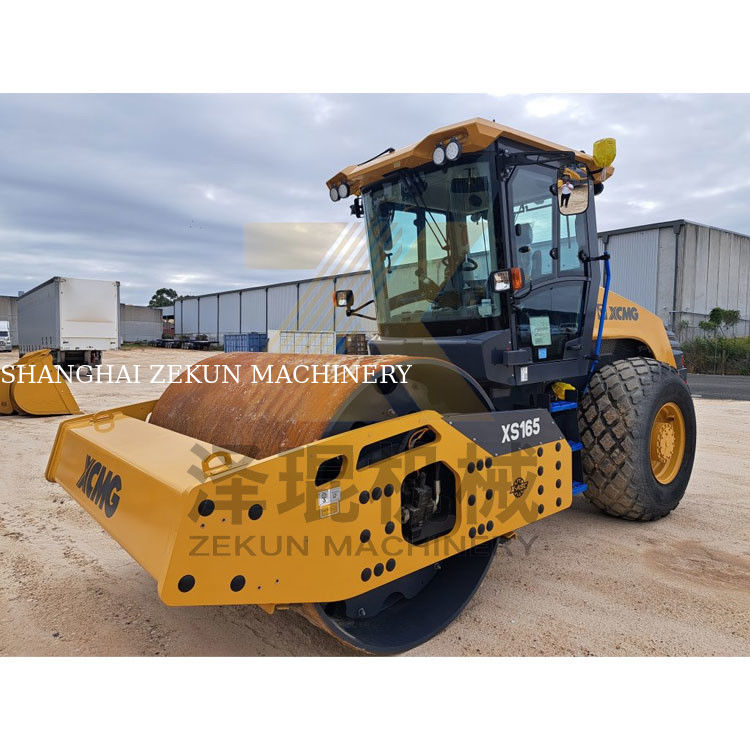 16ton XCMG XS165 volhydraulische enkeltrommelrol EU fase V
