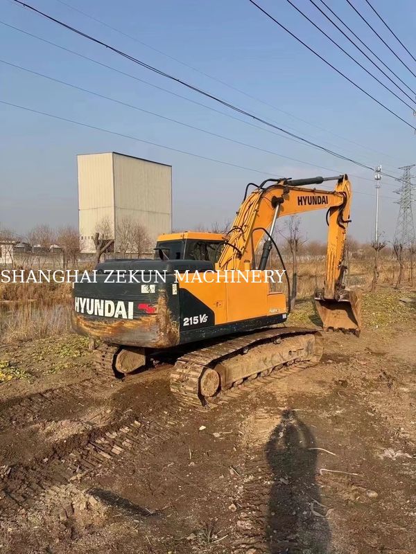 2018 R215VS Graafmachine 3 800 Werkuren Perfect voor zware banen