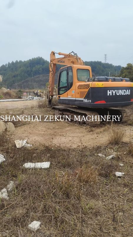 2015 Hyundai R150-9 graafmachine met hamer en 5.300 werkuren Productiviteit verhogen