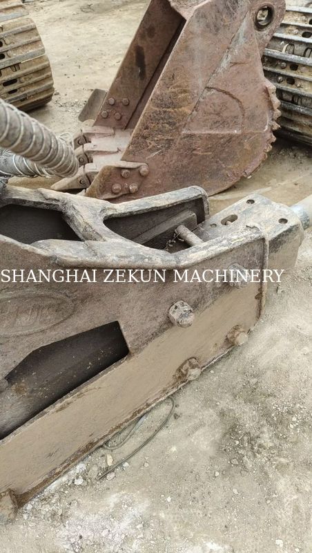 2015 Hyundai R150-9 graafmachine met hamer en 5.300 werkuren Productiviteit verhogen