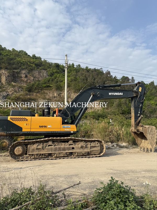 2020 Hyundai R505VS 50 ton zware graafmachine voor zware projecten