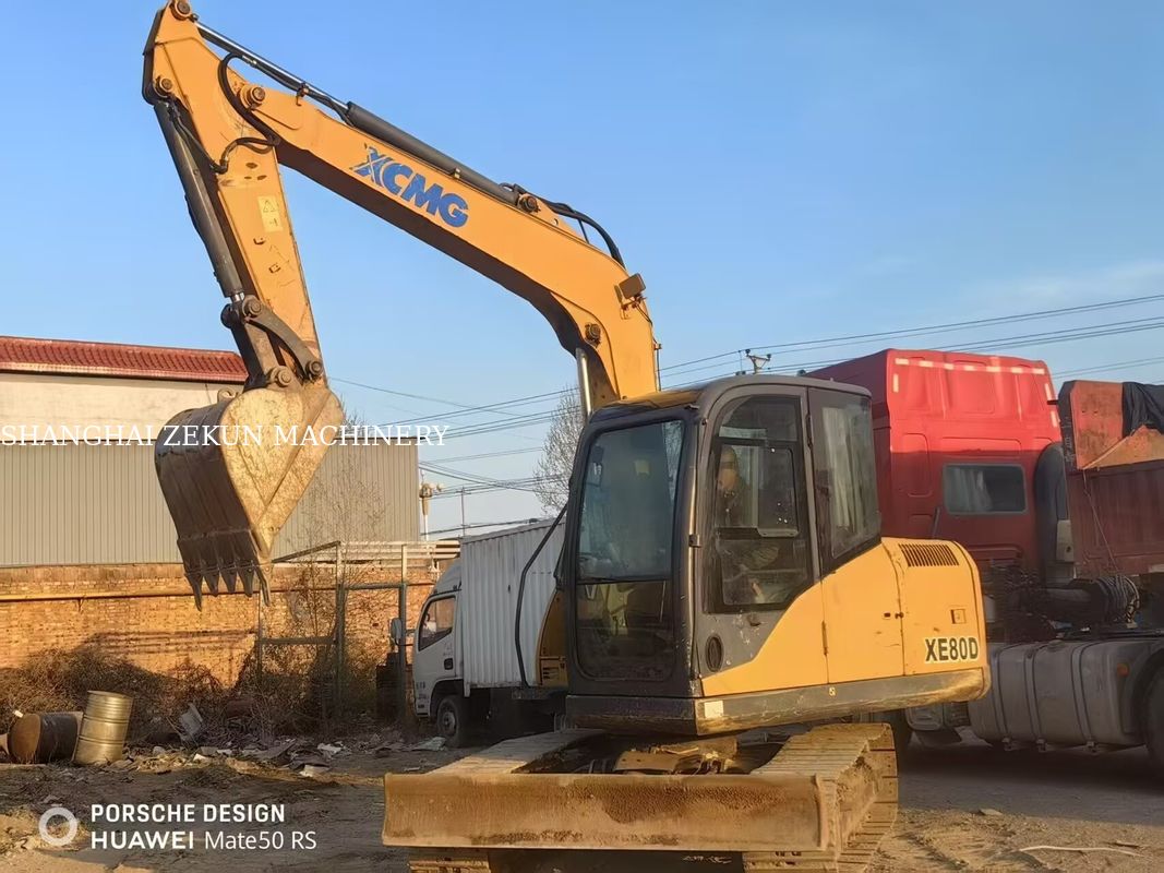 2018 XCMG XE80D 8-ton Crawler Graafmachine 8 568 uur te koop