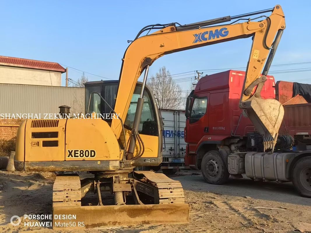 2018 XCMG XE80D 8-ton Crawler Graafmachine 8 568 uur te koop