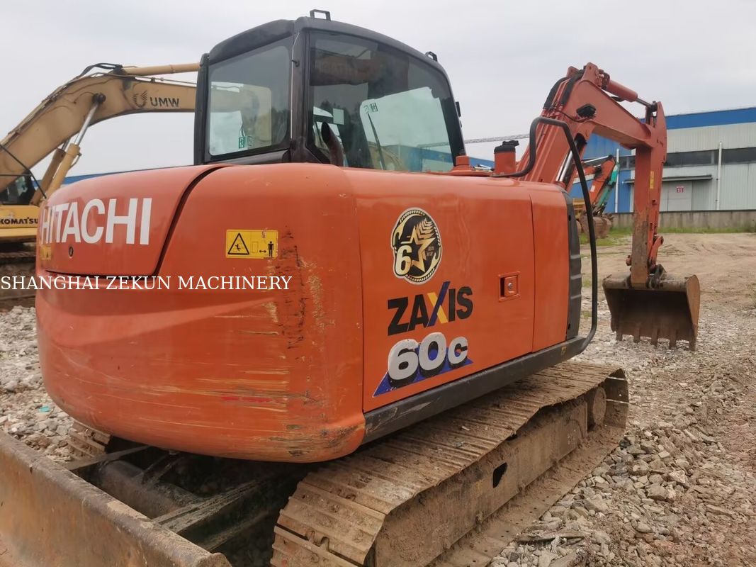 2023 Hitachi ZX60C-6A graafmachine 2785 uur Werkkracht 5 Voldoet aan Tier 3 / Stage III emissie standaard