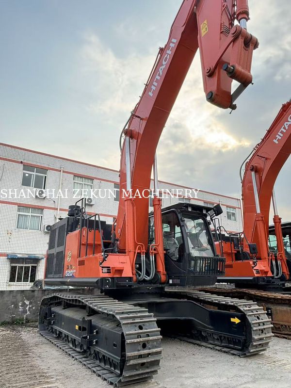 2024 Hitachi ZX520LCH Graafmachine Max Reach op Ground Level 12 Verplaatsing 15.68 L voor Volgende Project