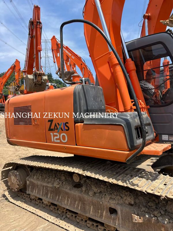 Hitachi ZX120-6 Graafmachine 14165 uur voor zakelijke behoeften Brandstoftankinhoud 240 L Hydraulische druk 34,3 MPa