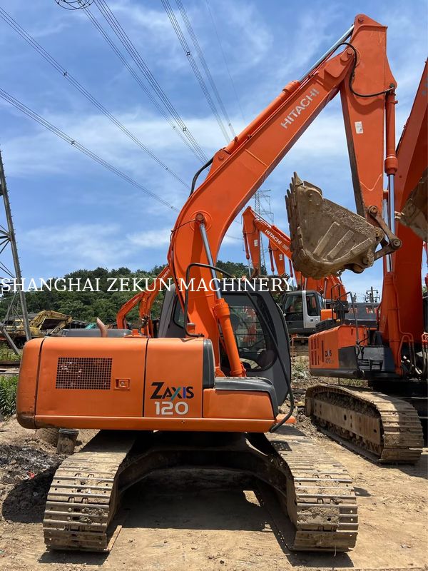 Hitachi ZX120-6 Graafmachine 14165 uur voor zakelijke behoeften Brandstoftankinhoud 240 L Hydraulische druk 34,3 MPa