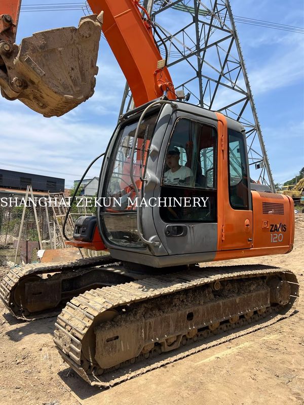 Hitachi ZX120-6 Graafmachine 14165 uur voor zakelijke behoeften Brandstoftankinhoud 240 L Hydraulische druk 34,3 MPa