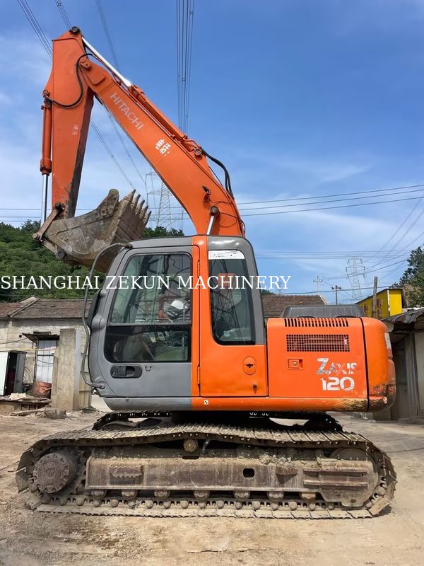 Hitachi ZX120-6 Graafmachine Gebruikt Met 2,5m Armlengte En 210mm Max. Storthoogte 11158 uur