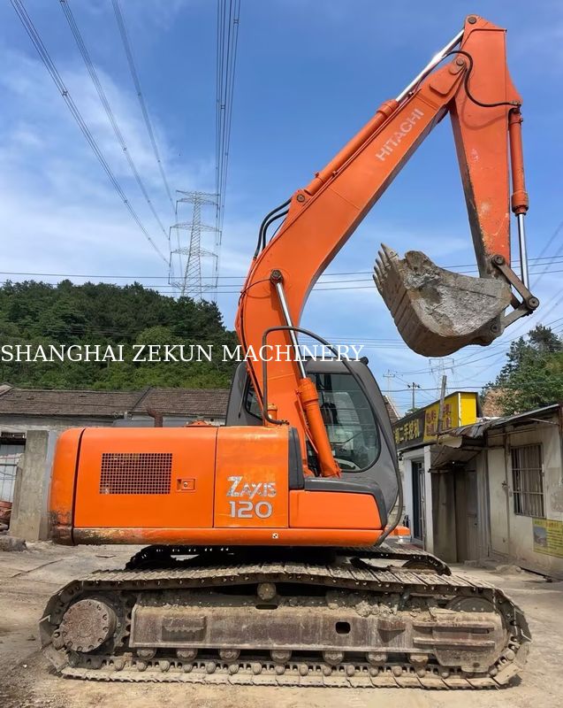 Hitachi ZX120-6 Graafmachine Gebruikt Met 2,5m Armlengte En 210mm Max. Storthoogte 11158 uur