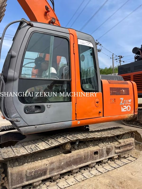 Hitachi ZX120-6 Graafmachine Gebruikt Met 2,5m Armlengte En 210mm Max. Storthoogte 11158 uur