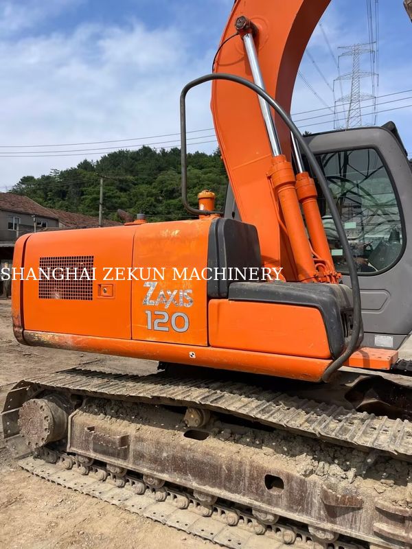 Hitachi ZX120-6 Graafmachine Gebruikt Met 2,5m Armlengte En 210mm Max. Storthoogte 11158 uur