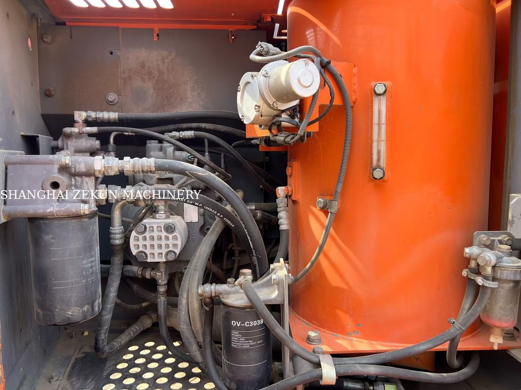 Gebruikte Hitachi ZX130-6 Graafmachine met 11053 uur 4,6m Gieklengte 34,3 MPa Hydraulische Druk