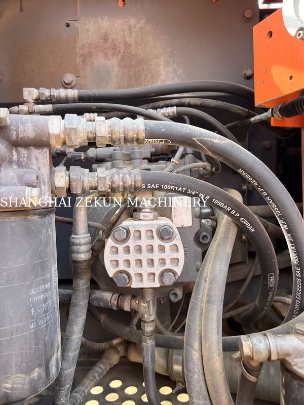 Gebruikte Hitachi ZX130-6 Graafmachine met 11053 uur 4,6m Gieklengte 34,3 MPa Hydraulische Druk
