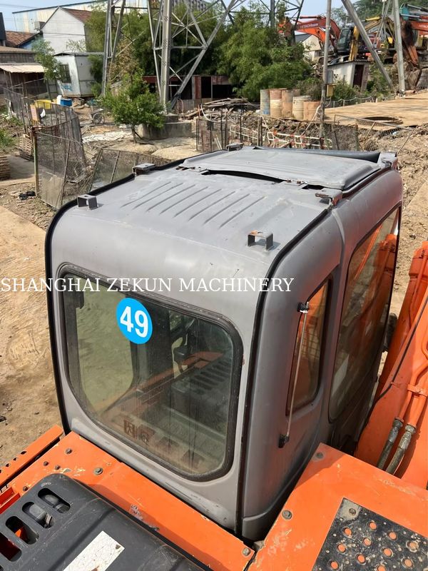 Gebruikte Hitachi ZX130-6 Graafmachine met 11053 uur 4,6m Gieklengte 34,3 MPa Hydraulische Druk